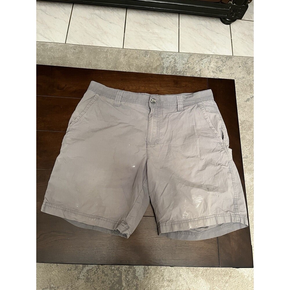 Columbia Womens Shorts Nylon Lightweight 4 Pockets Gray Size 32X8
